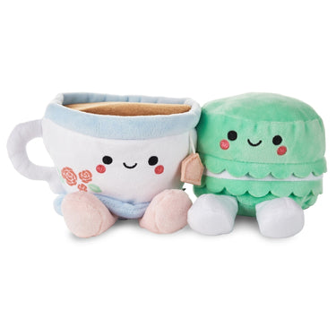 Better Together Tea & Macaron Magnetic Soft Toy Pair - Planet Toys